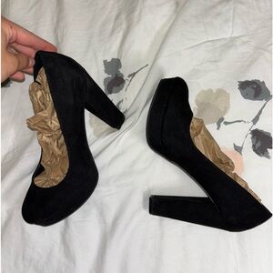 Candie’s Cawaltz Black Heels